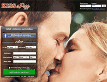 Tablet Screenshot of kiss4free.com